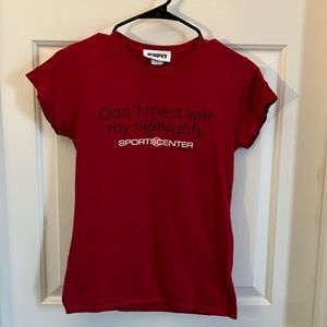 Women’s ESPN T-shirt Size small Sportscenter